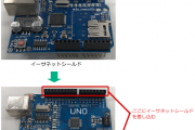 ArduinoからLEDN41（LEDネットワークディスプレイ）を表示させてみた